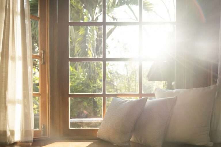Summer home decorating ideas reposition furniture to avoid direct sunlight. Revelry Interior Design