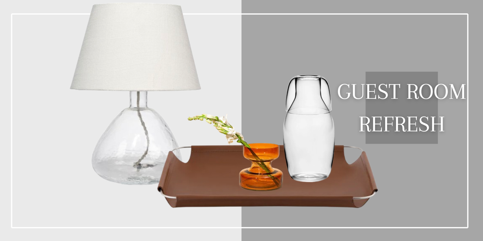 The One-Day Guest Room Refresh by Revelry Interior Design. Tips to create a beautiful and inviting guest room design with minimal expense or time. Just a few thoughtful details make all the difference!
