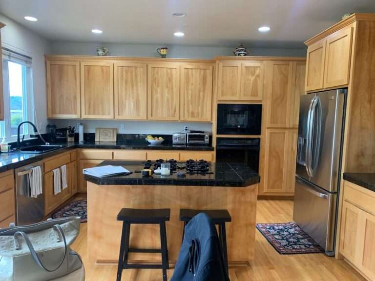before the kitchen renovation