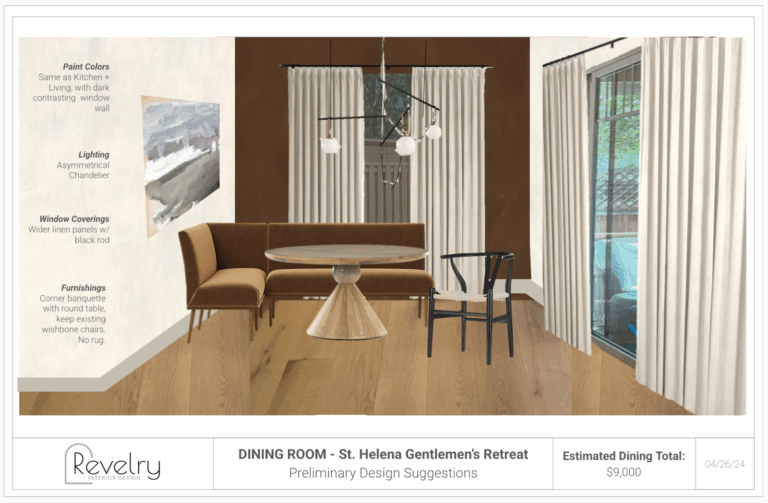 interior design in Healdsburg