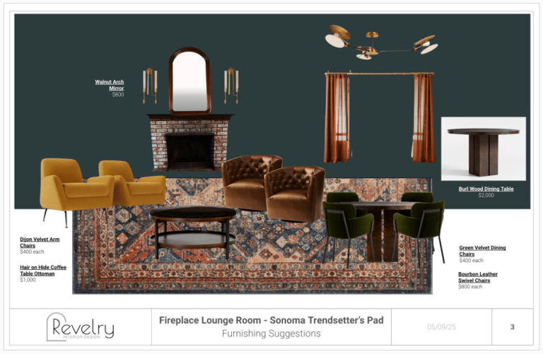 color in high-end interior design