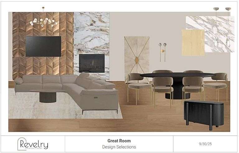 great room layout