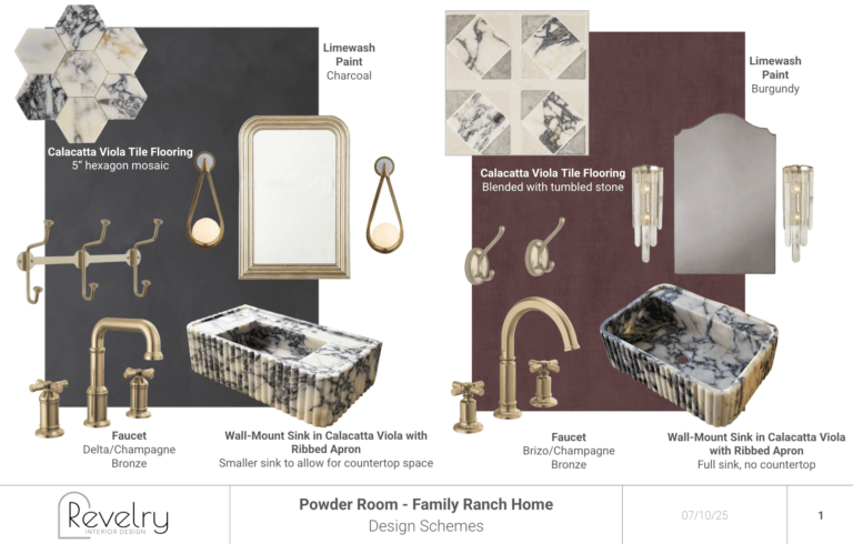 curating finishes